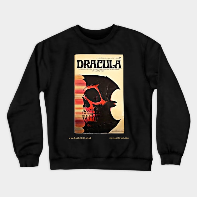 DRACULA by Bram Stoker Crewneck Sweatshirt by Rot In Hell Club